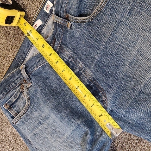 Rare Re/Done Levis 90" Y2K Womens USA Relaxed Straight legs high riseJeans sz 29 - Picture 12 of 16